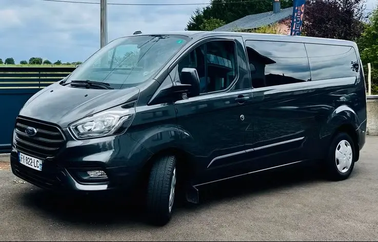 Ford TRANSIT CUSTOM 2021 - 9 places - FY822LC (+ Attelage)